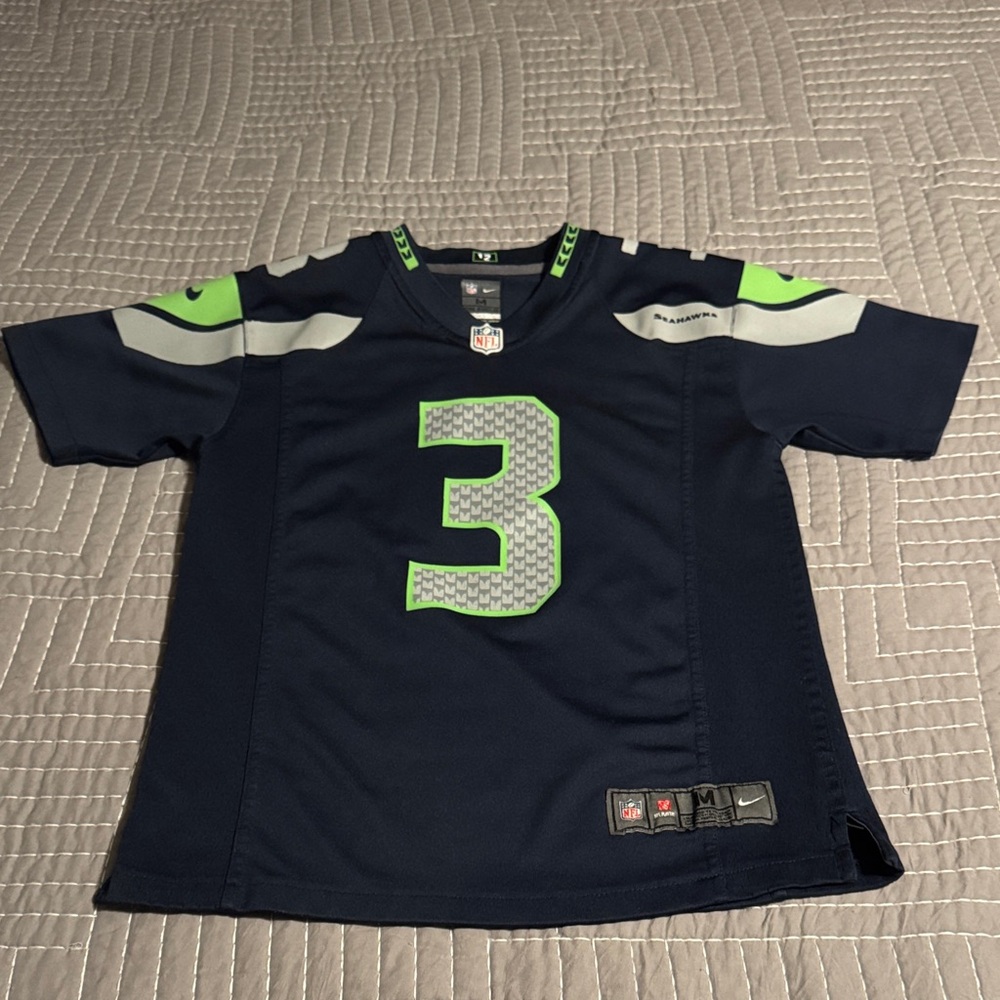 Wilson Seahawks Nike NFL Youth Medium Jersey